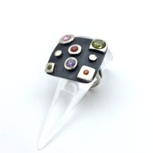Bague argent atisanale